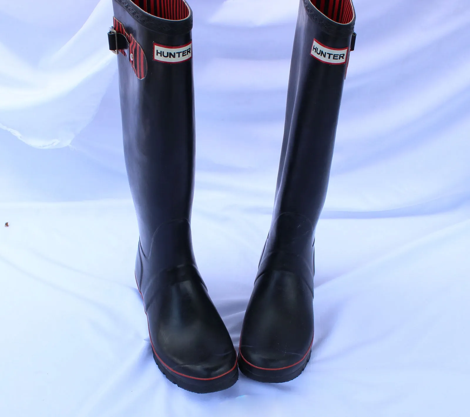 HUNTER FESTIVAL RAIN RUBBER BOOTS