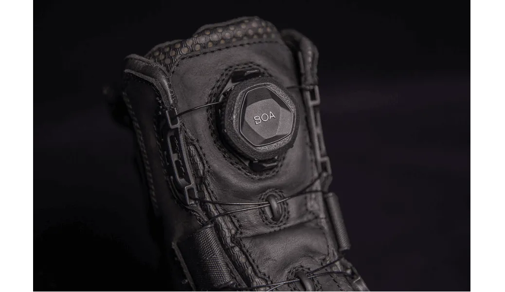 Icon Stormhawk Waterproof Black Boots - Size 9 - USED LIKE NEW