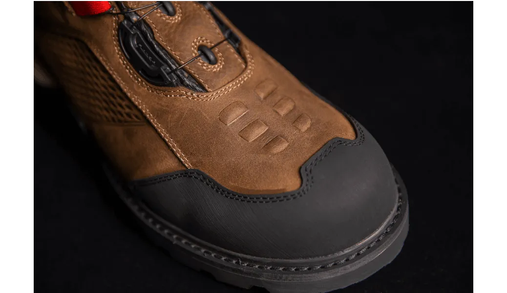 Icon Stormhawk Waterproof Brown Boots