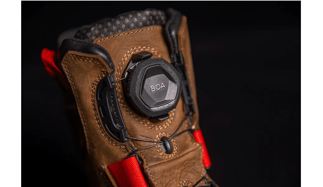 Icon Stormhawk Waterproof Brown Boots