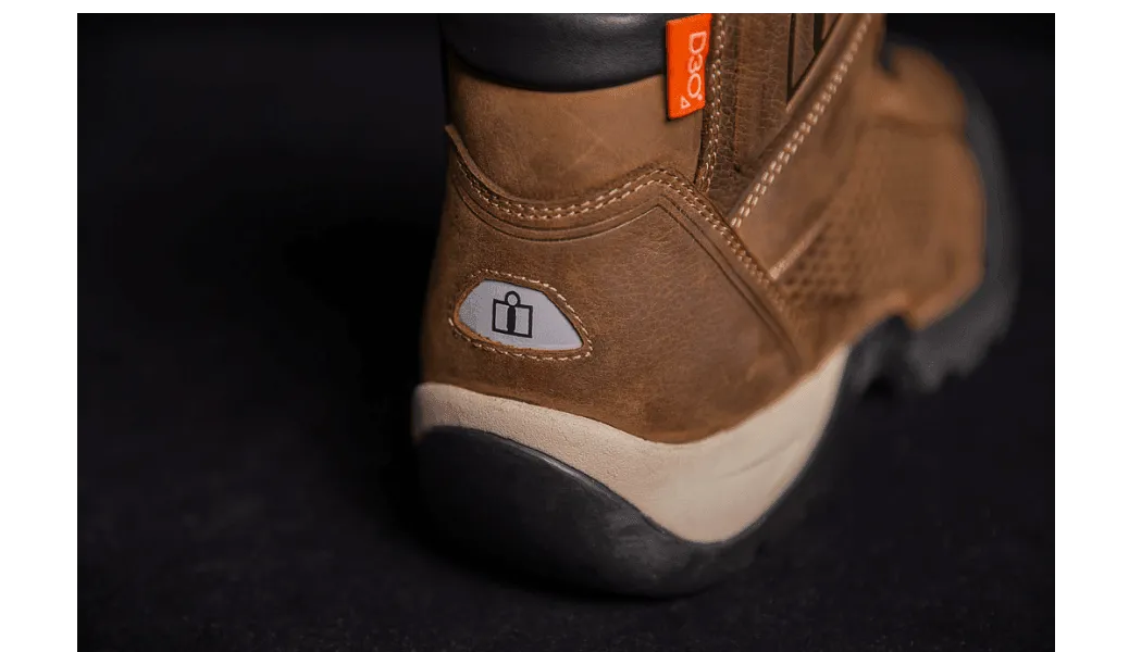 Icon Stormhawk Waterproof Brown Boots