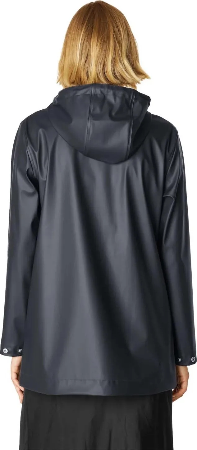 Ilse Jacobsen Women&#x27;s Rain Jacket Dark Indigo | Buy Ilse Jacobsen Women&#x27;s Rain Jacket Dark Indigo here | Outnorth