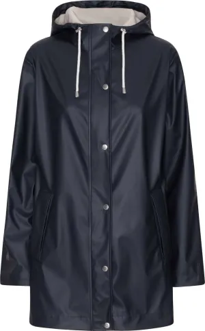Ilse Jacobsen Women&#x27;s Rain Jacket Dark Indigo | Buy Ilse Jacobsen Women&#x27;s Rain Jacket Dark Indigo here | Outnorth