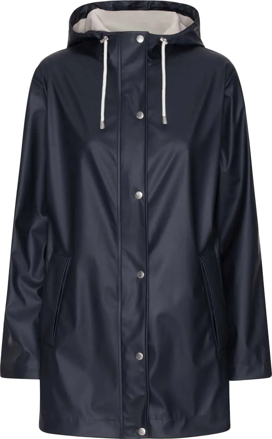Ilse Jacobsen Women&#x27;s Rain Jacket Dark Indigo | Buy Ilse Jacobsen Women&#x27;s Rain Jacket Dark Indigo here | Outnorth