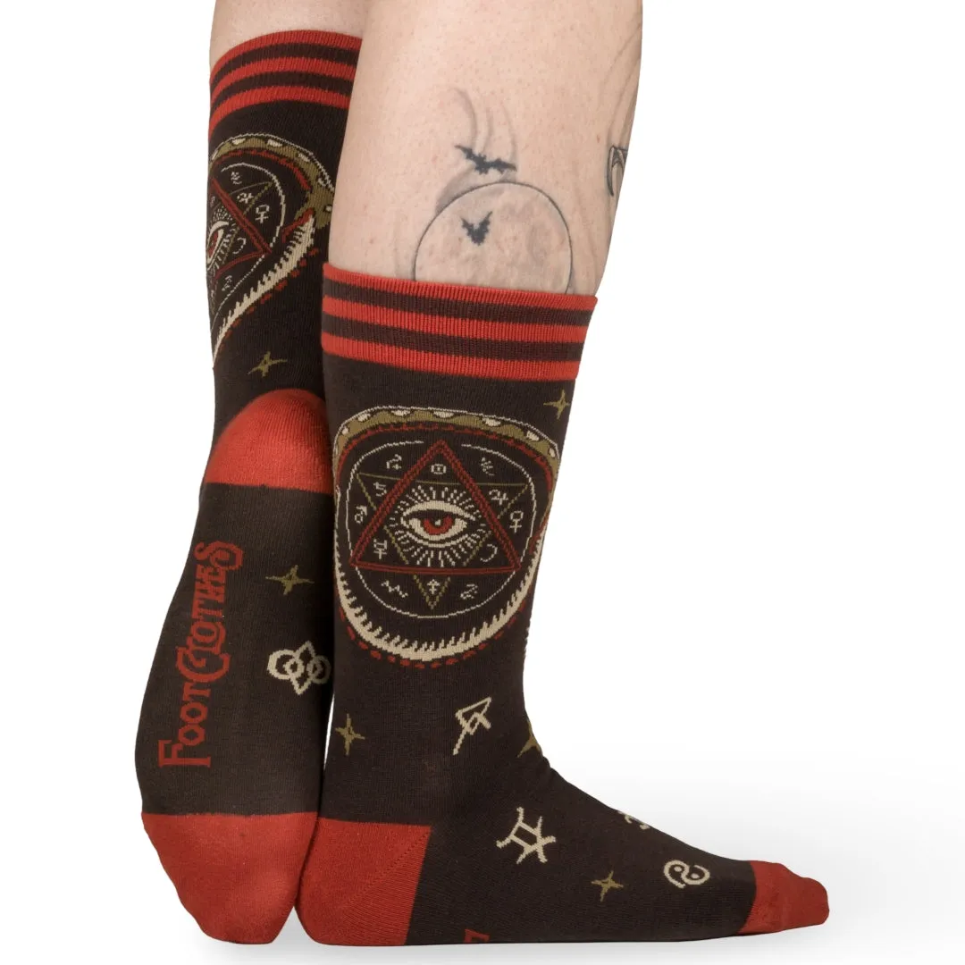 Infernal Alchemy Unisex Crew Socks