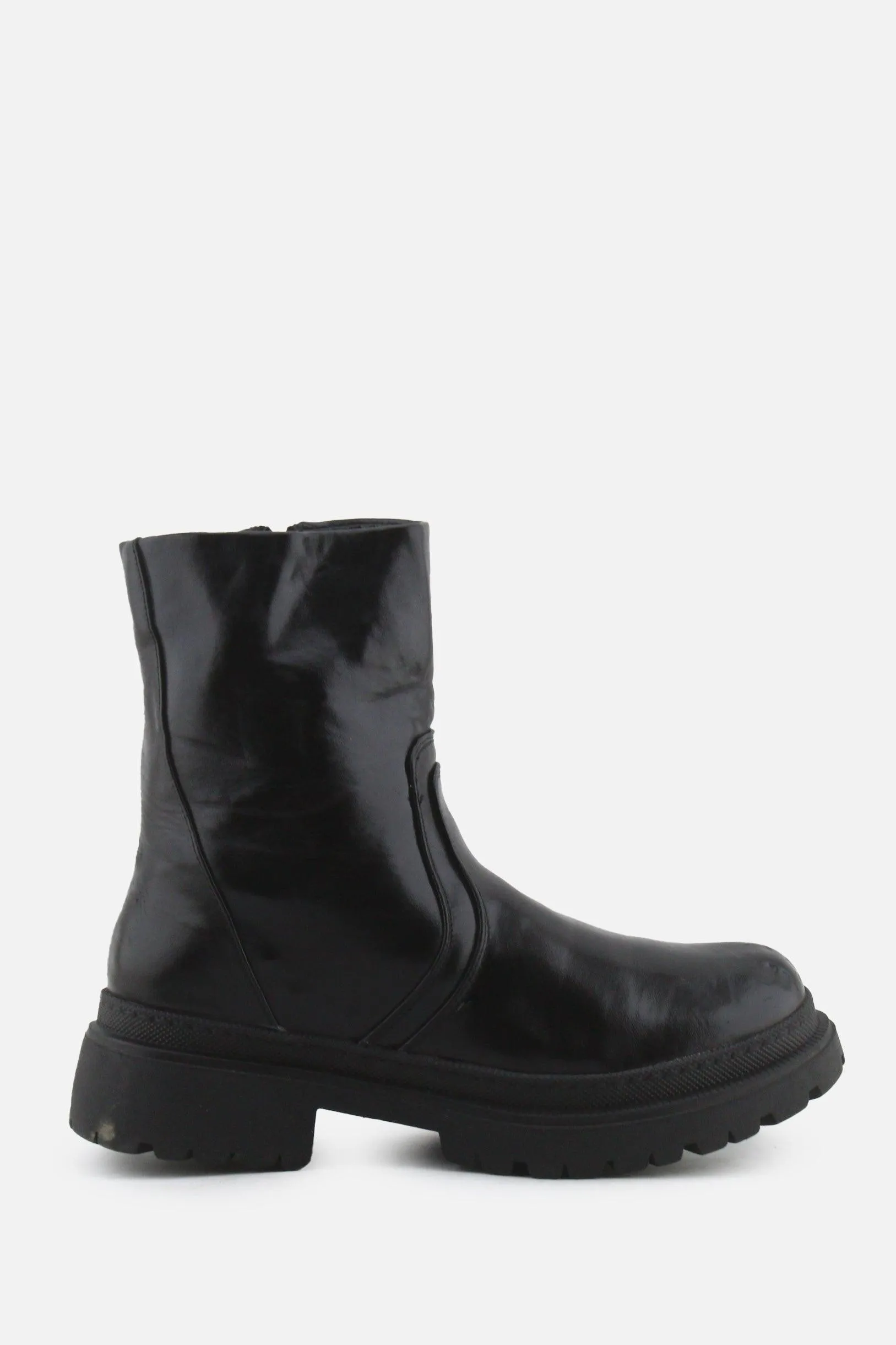 Jenny Fairy Zipper Chelsea Ankle Boots | 100% Authentic Leather