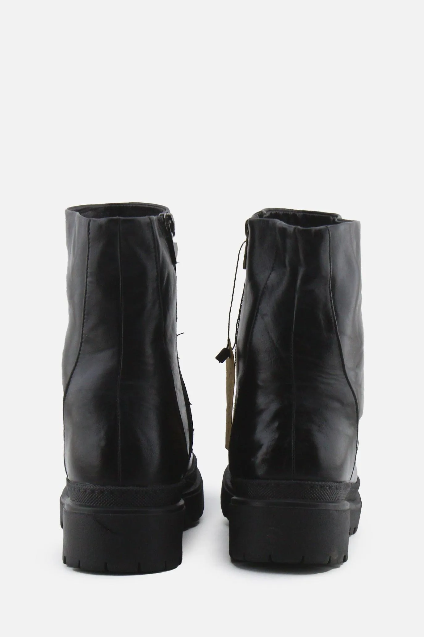 Jenny Fairy Zipper Chelsea Ankle Boots | 100% Authentic Leather
