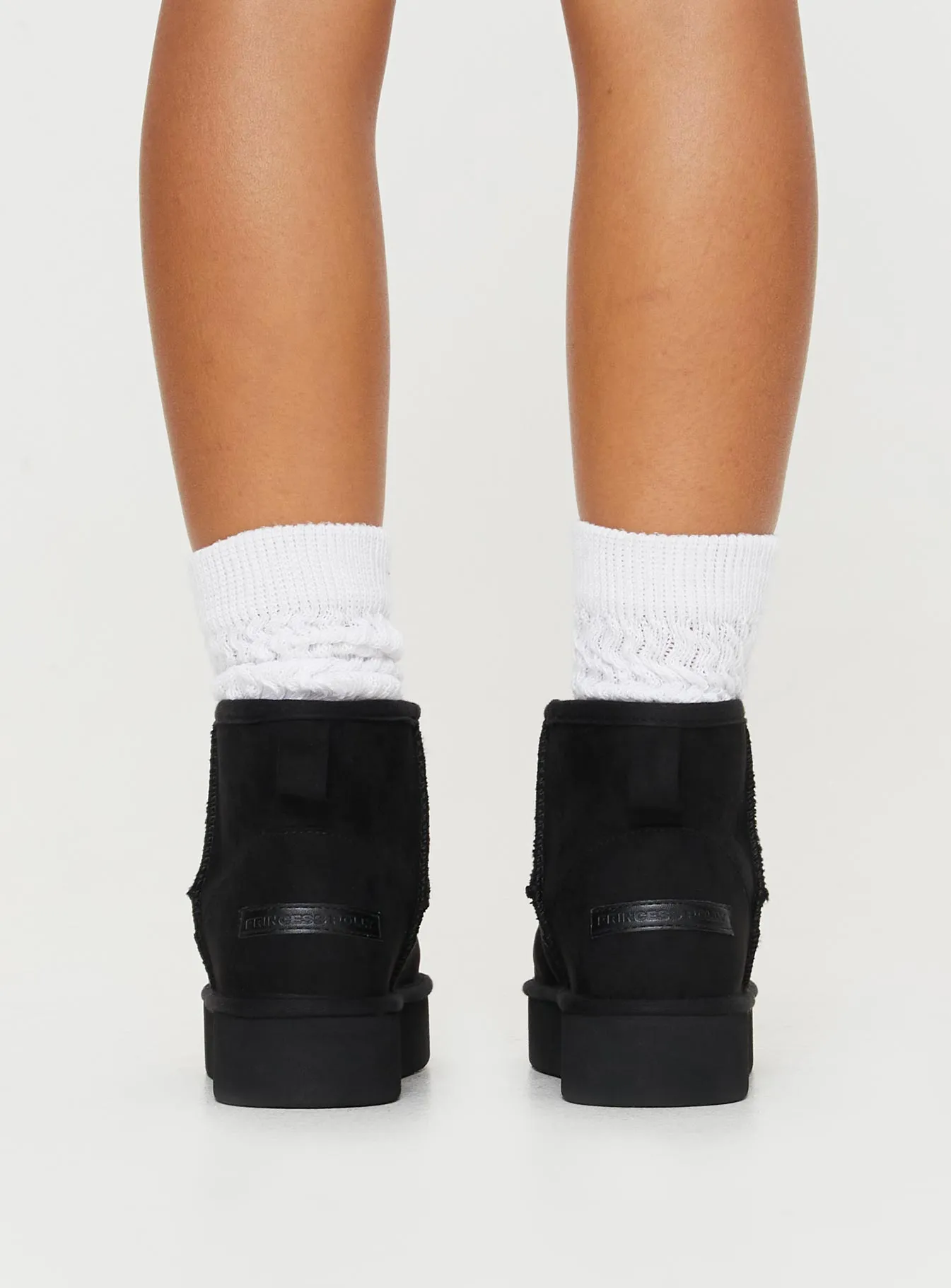 Joskaa Franz Shearling Boots Black