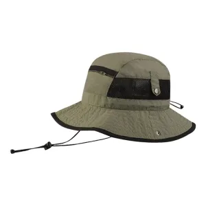 Juniper Taslon UV Pocket Bucket Hat Olive
