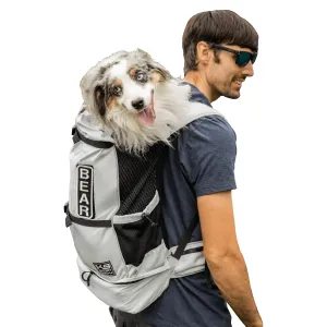 K9 Sports Sack | Knavigate Dog Backpack Carrier | 5 Sizes | Lunar Rock Grey