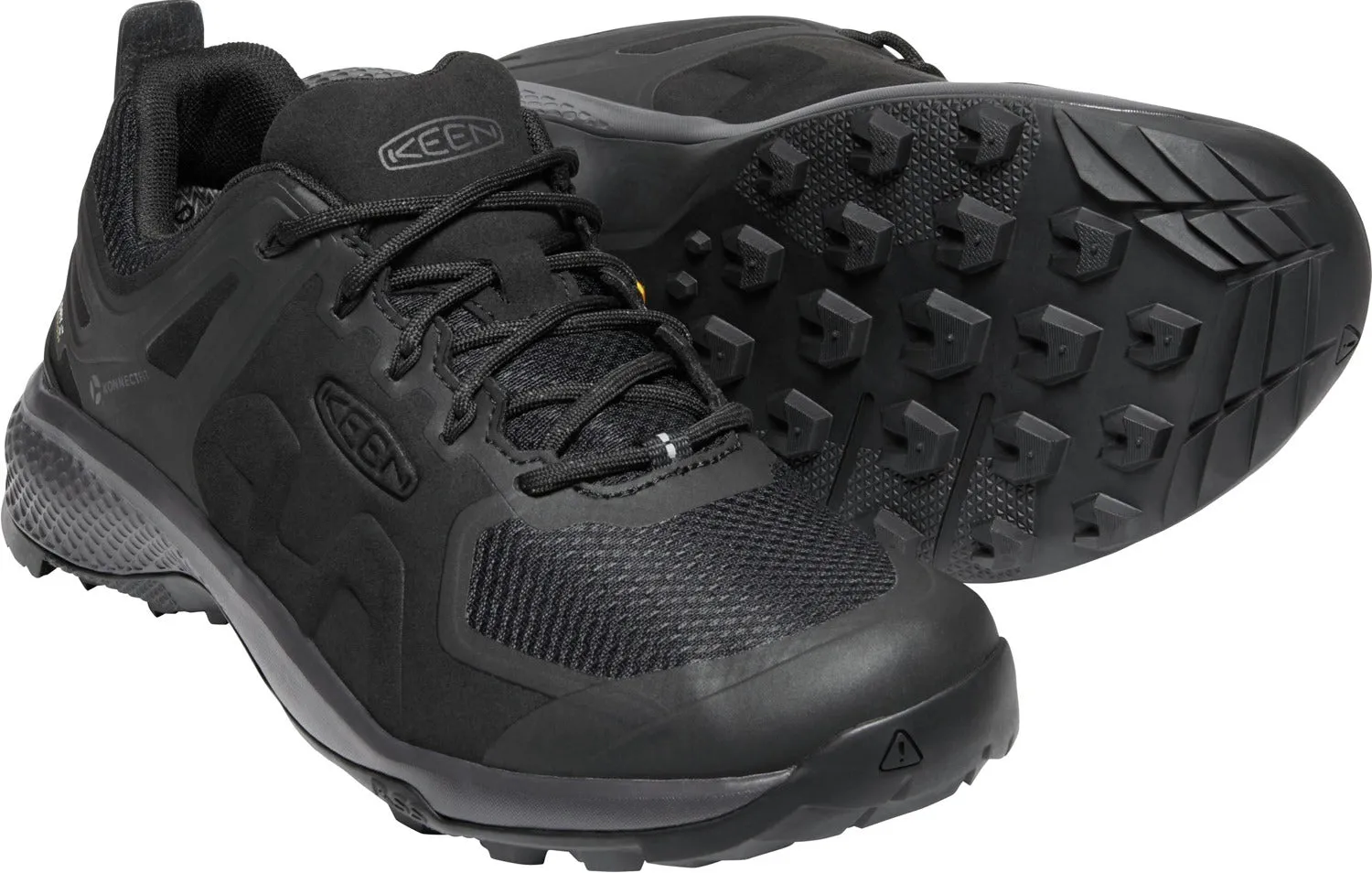 'Keen Outdoor' Men's Explore WP Low Hiker - Black / Magnet