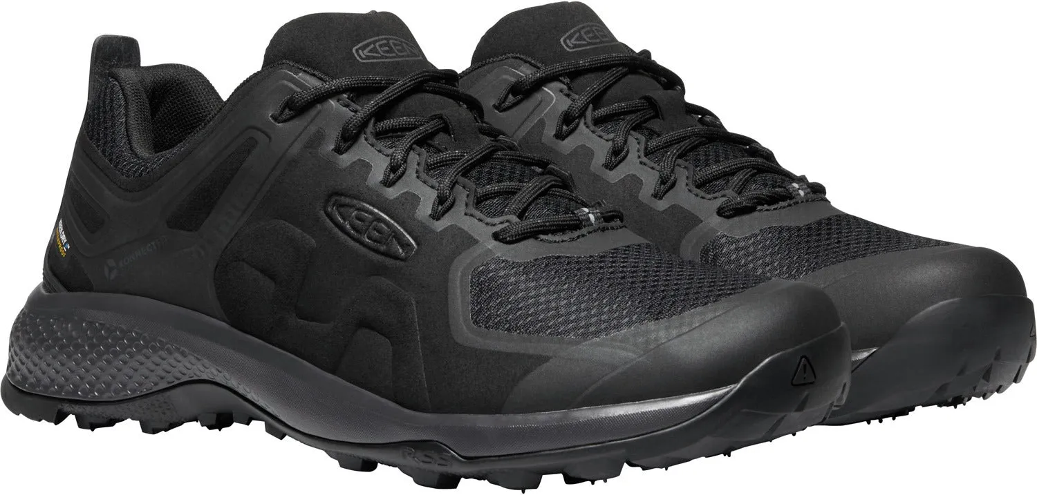 'Keen Outdoor' Men's Explore WP Low Hiker - Black / Magnet