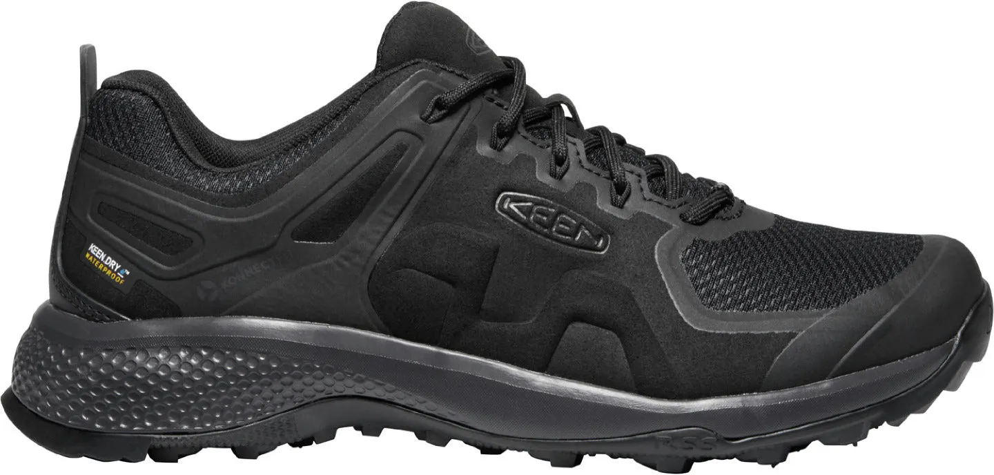 'Keen Outdoor' Men's Explore WP Low Hiker - Black / Magnet