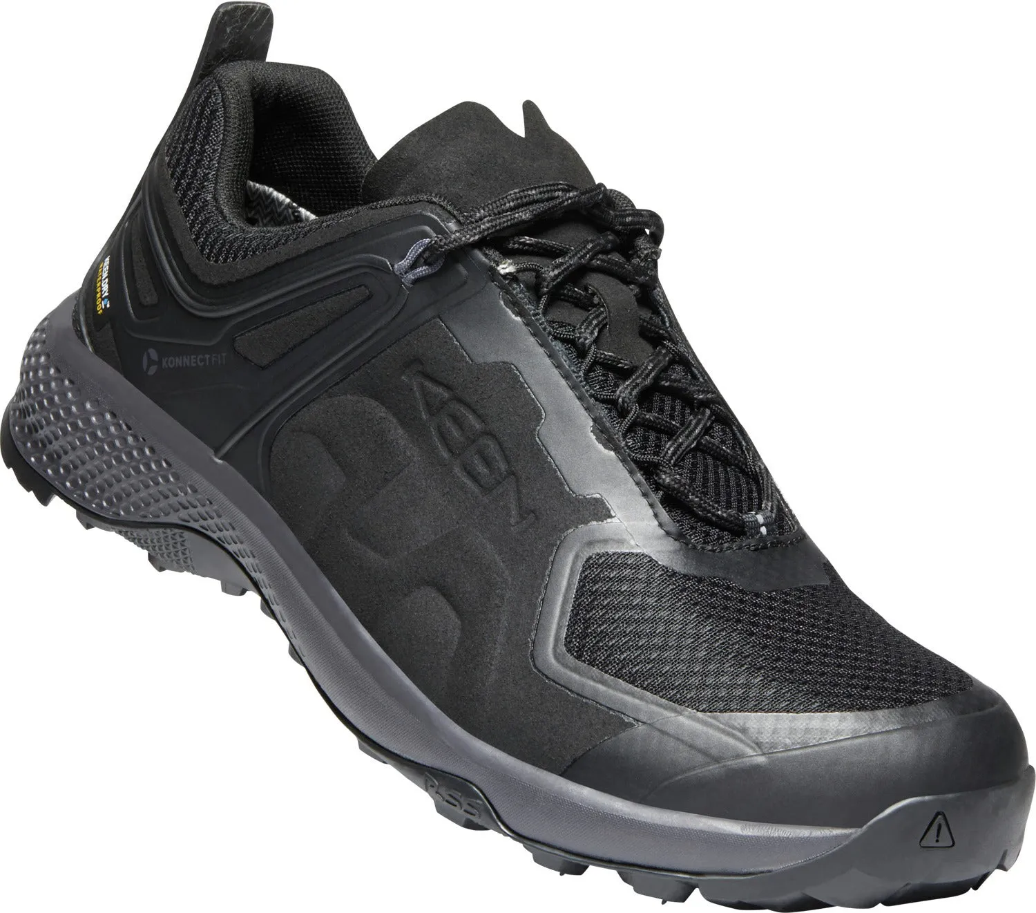 'Keen Outdoor' Men's Explore WP Low Hiker - Black / Magnet
