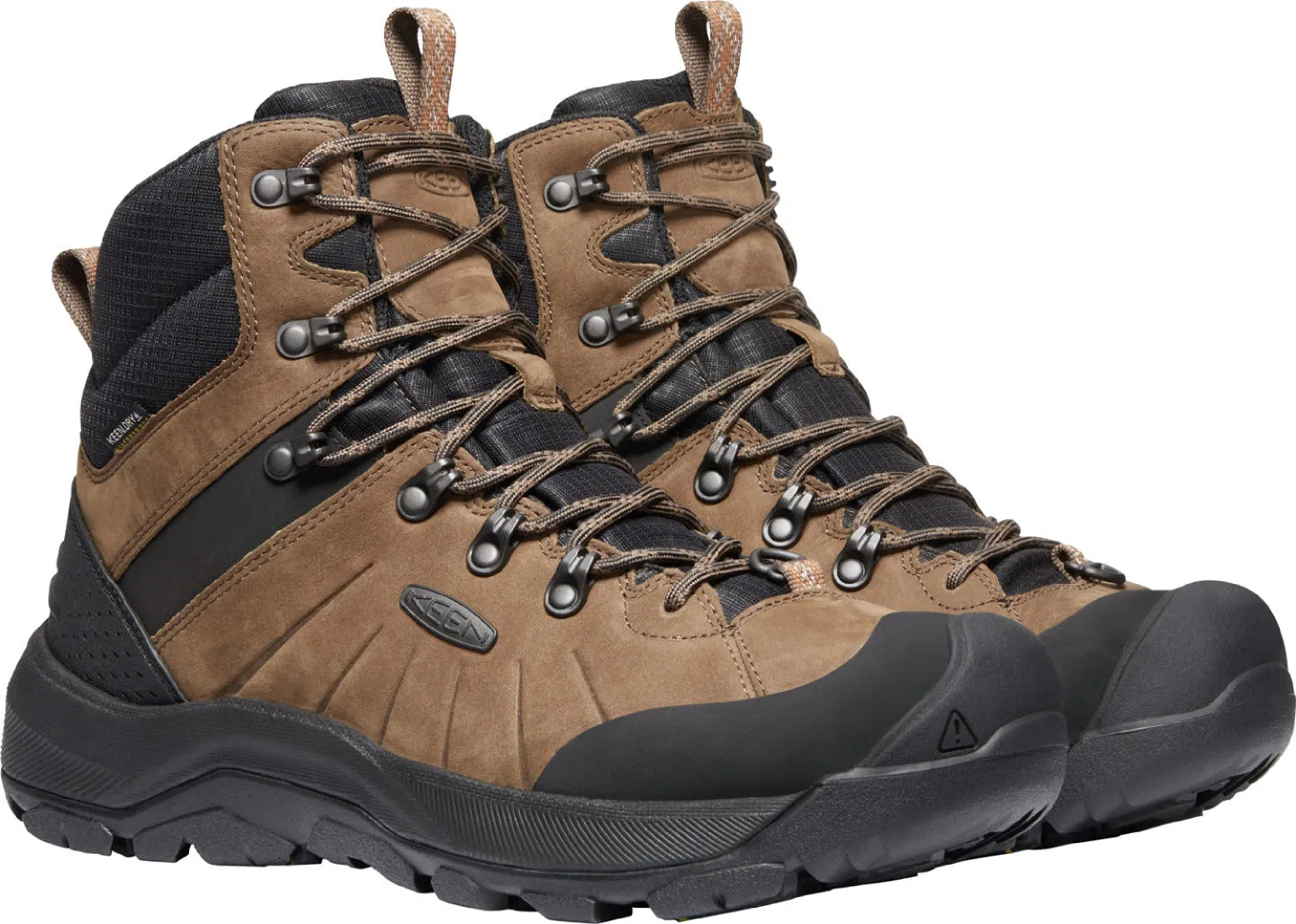 'Keen Outdoor' Men's Revel IV Mid Polar WP Boot - Dark Earth / Caramel Cafe