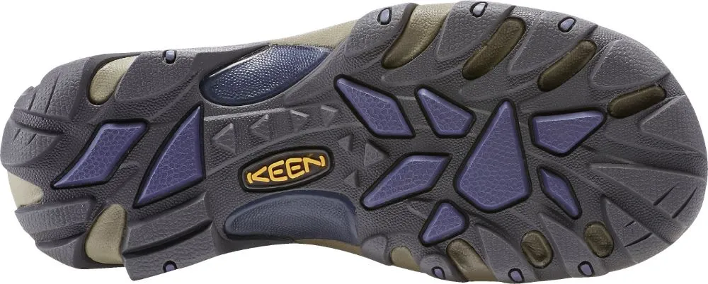 'Keen Outdoor' Women's Targhee II WP Mid Hiker - Goat / Crown Blue