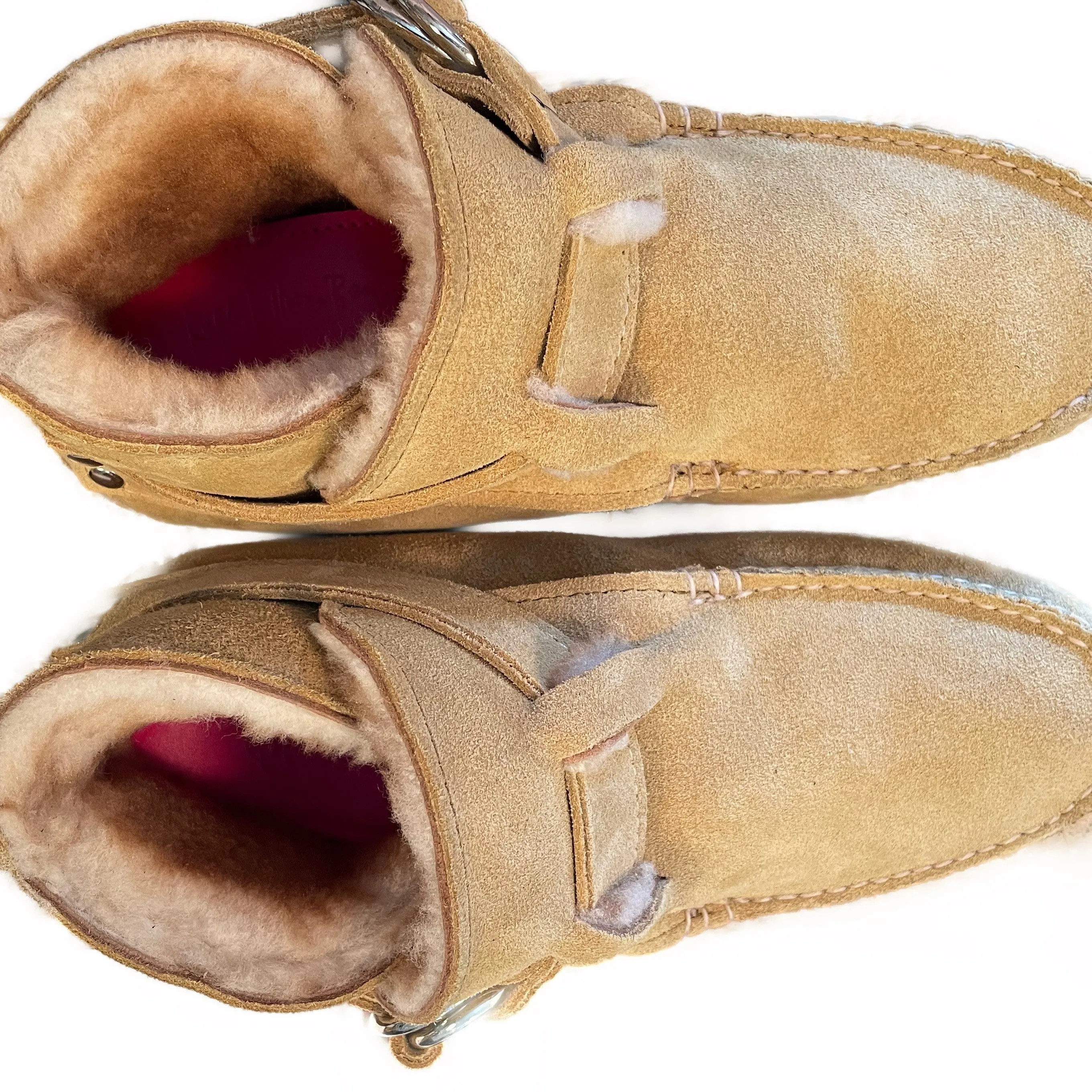 KKB Original Ring Boot - Sand Suede Shearling Lined