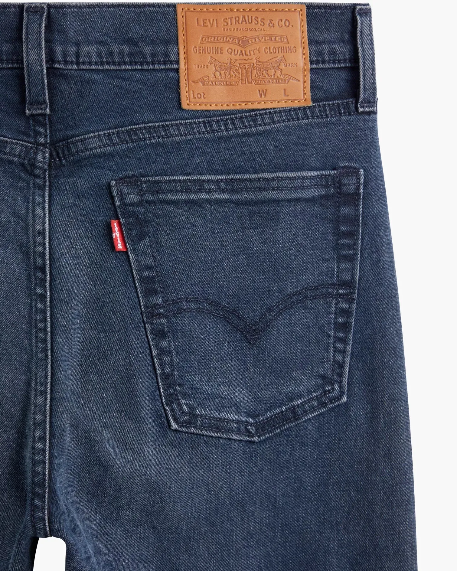 Levi's® 510 Skinny Fit Mens Jeans - Seeped Blue Black ADV