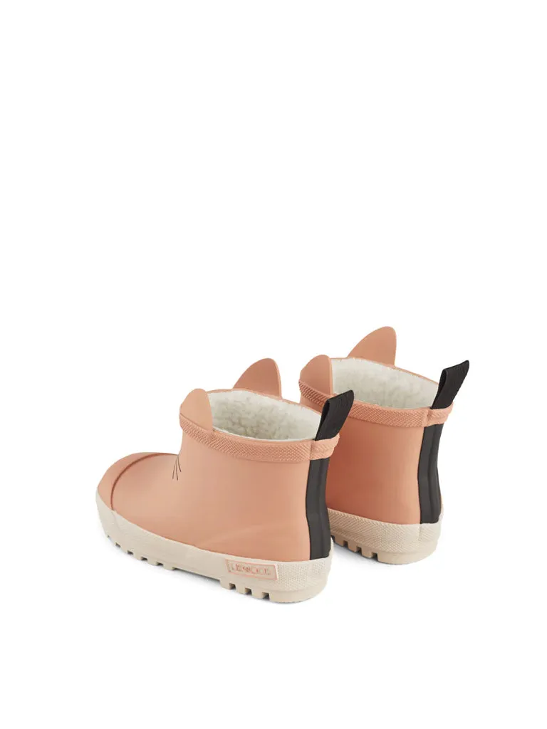 Liewood Jesse Thermo Boots in Tuscany Rose & Sandy Mix