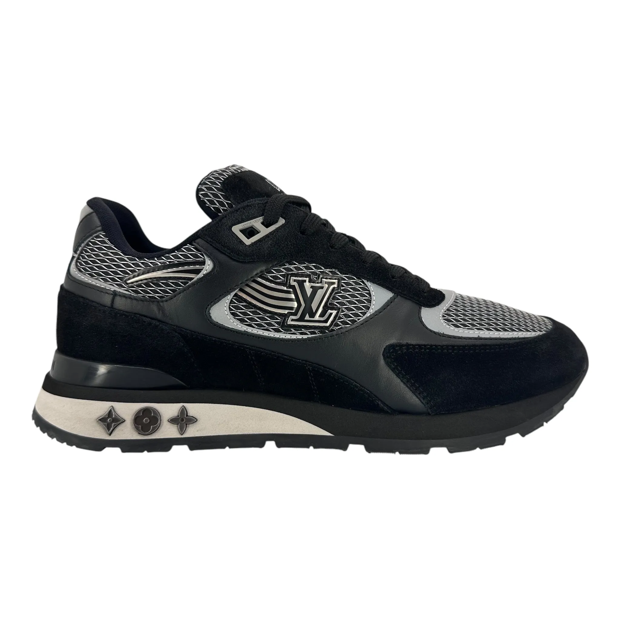 Louis Vuitton Run Away Sneaker Black White Pre-Owned
