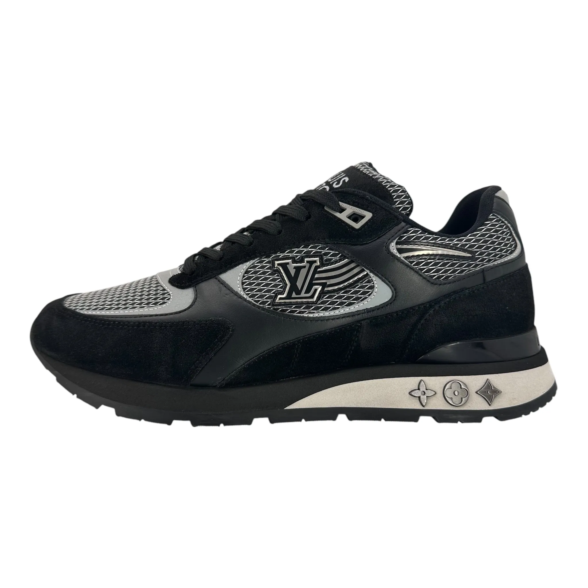 Louis Vuitton Run Away Sneaker Black White Pre-Owned