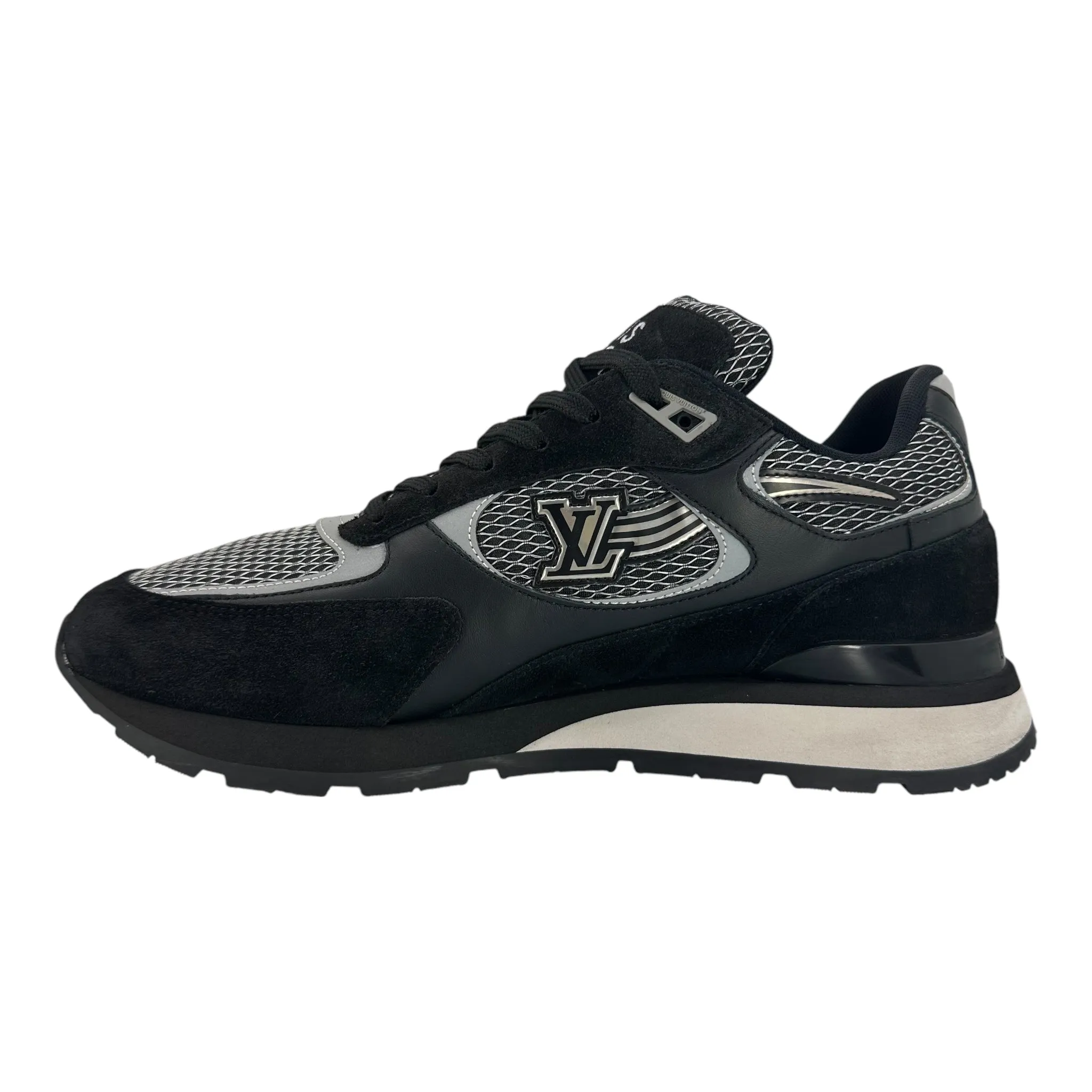 Louis Vuitton Run Away Sneaker Black White Pre-Owned