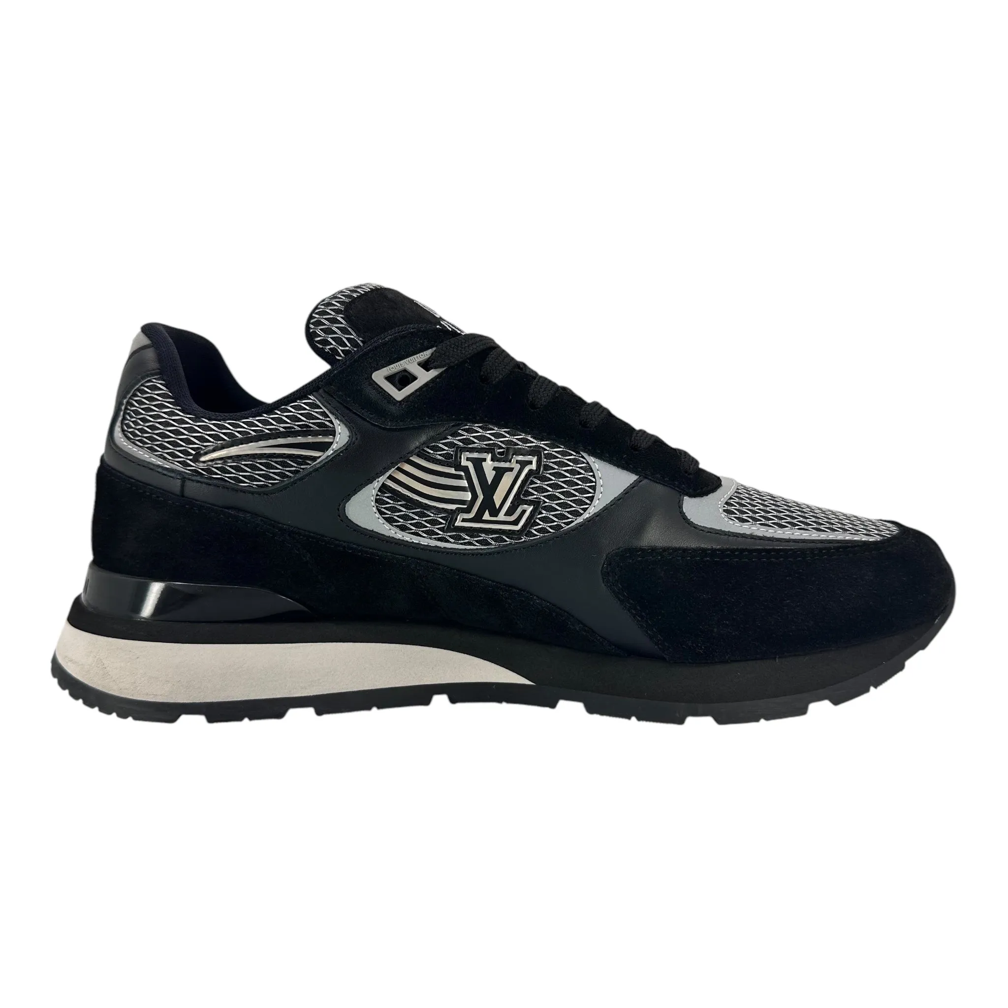 Louis Vuitton Run Away Sneaker Black White Pre-Owned