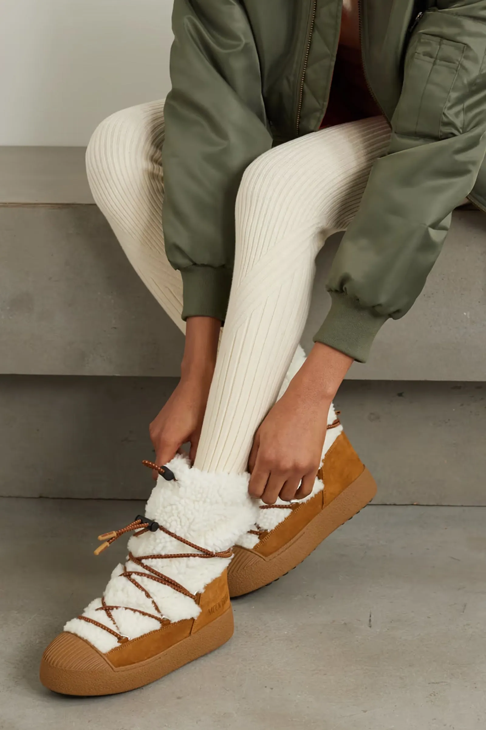 LTrack Shearling Snow Boots
