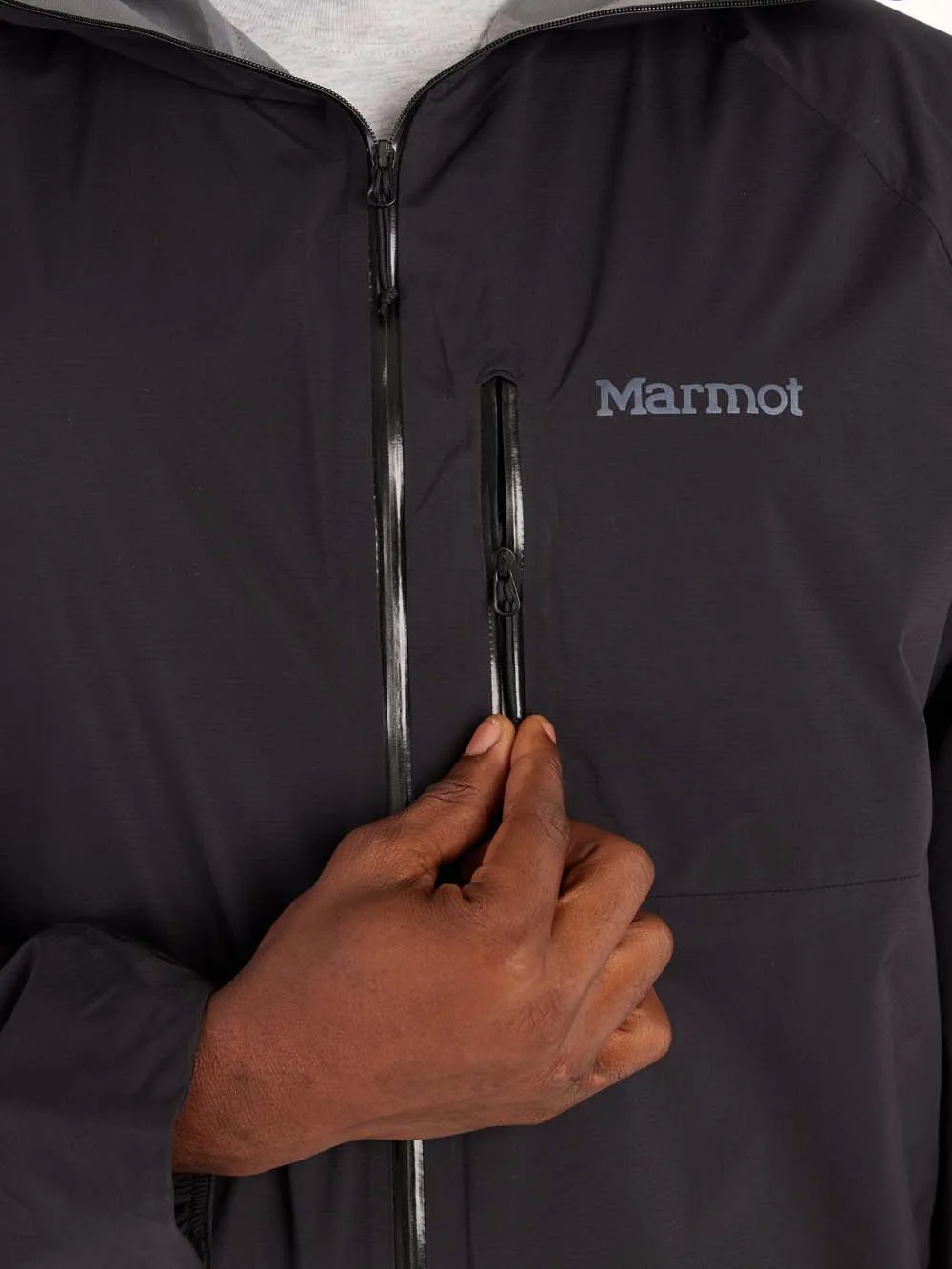 Marmot Men&#x27;s Superalloy Bio Rain Jacket Black | Buy Marmot Men&#x27;s Superalloy Bio Rain Jacket Black here | Outnorth