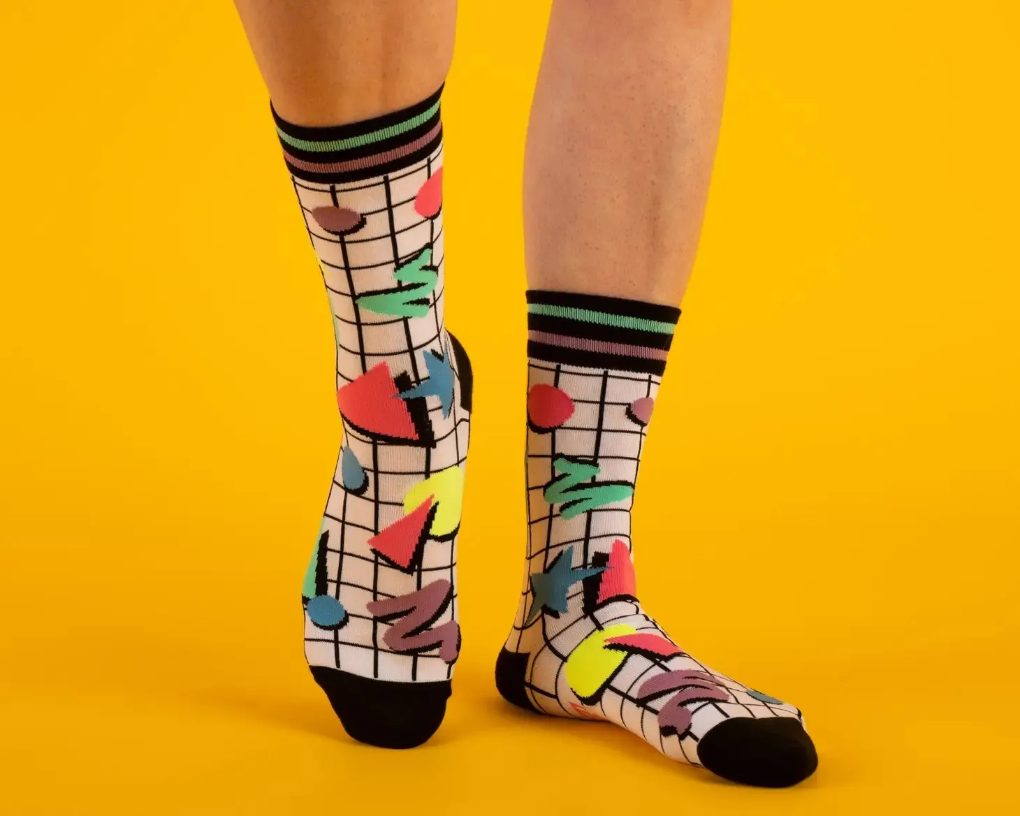 Memphis Design Unisex Crew Socks