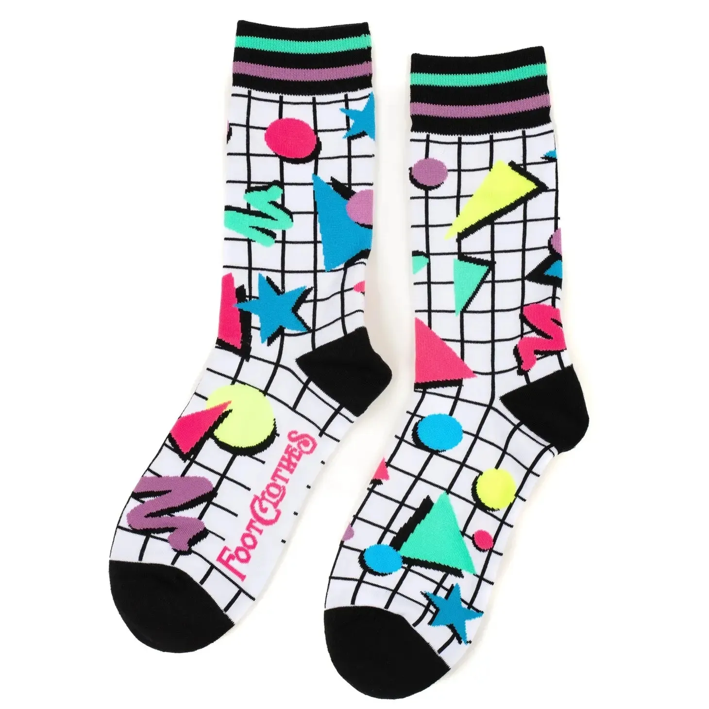 Memphis Design Unisex Crew Socks
