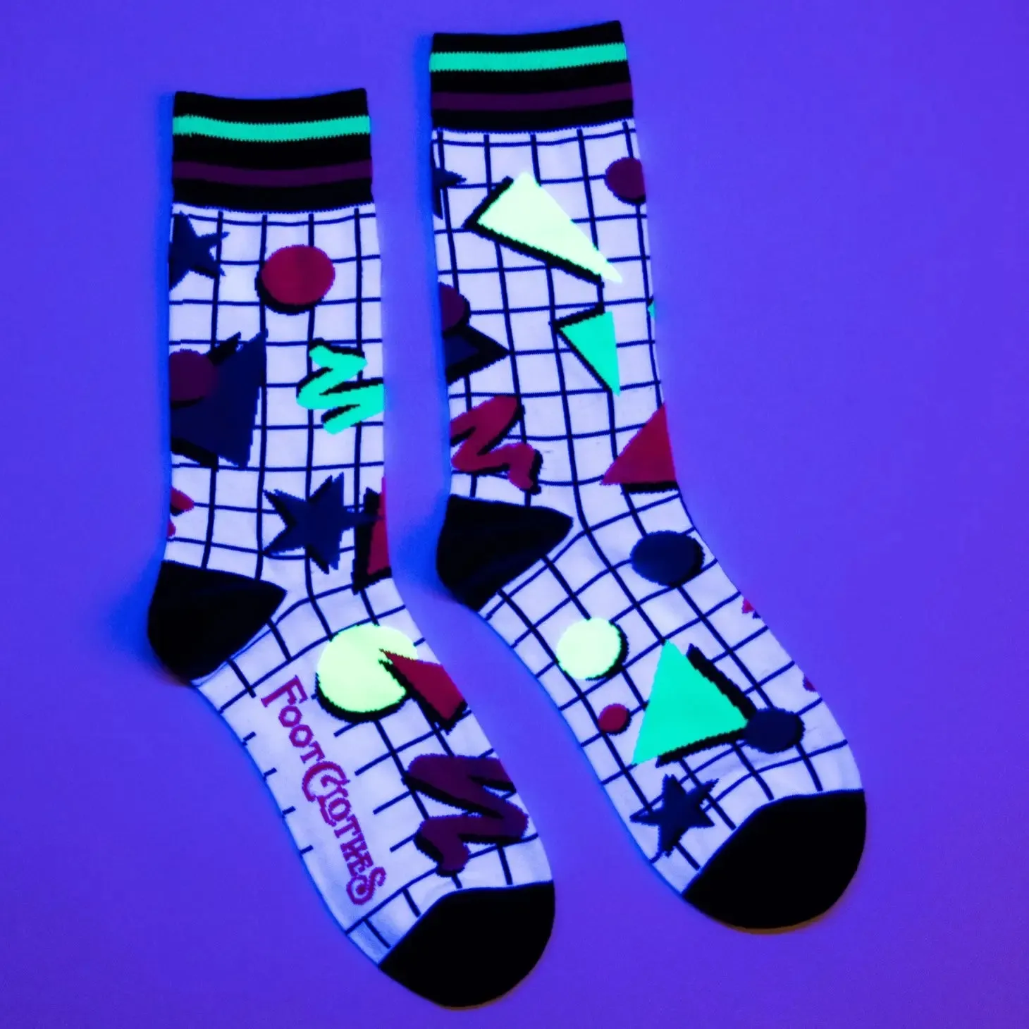 Memphis Design Unisex Crew Socks