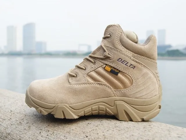 Men Military Boot Special Force Tactical Desert Combat Ankle Boats
