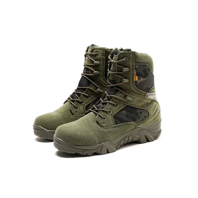 Men Military Boot Special Force Tactical Desert Combat Ankle Boats