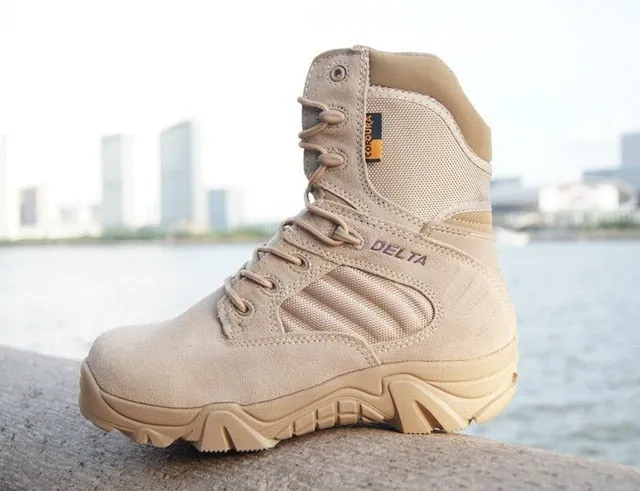 Men Military Boot Special Force Tactical Desert Combat Ankle Boats