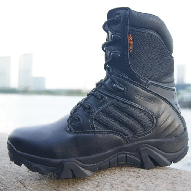 Men Military Boot Special Force Tactical Desert Combat Ankle Boats