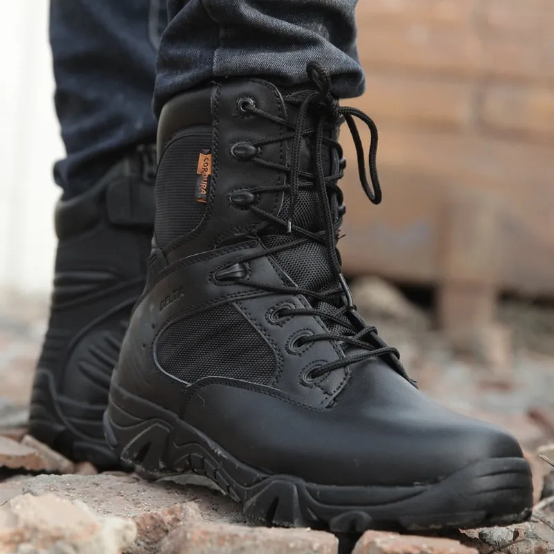 Men Military Boot Special Force Tactical Desert Combat Ankle Boats