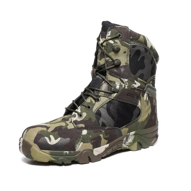 Men Military Boot Special Force Tactical Desert Combat Ankle Boats