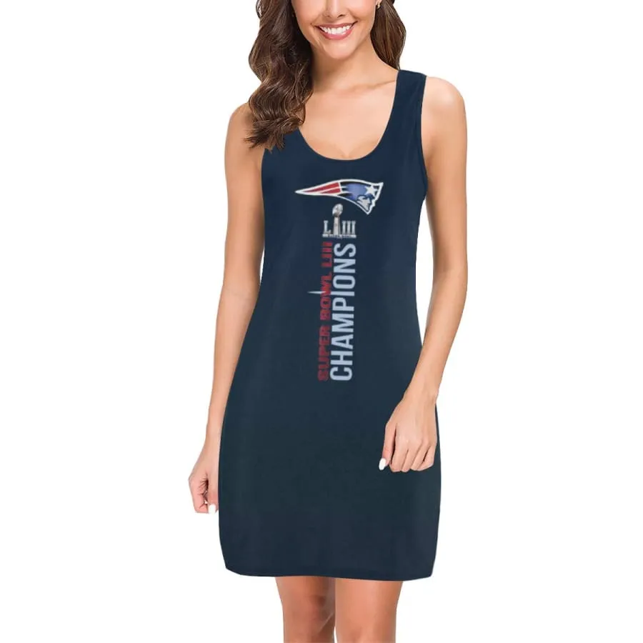 New England Patriots Dress| Super Bowl LIII Champions Vest Dresses