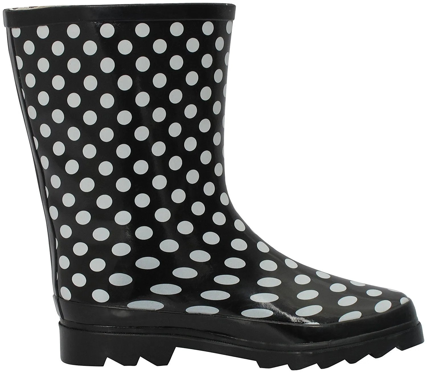 New Women's Mid-Calf Rubber Rain Boots