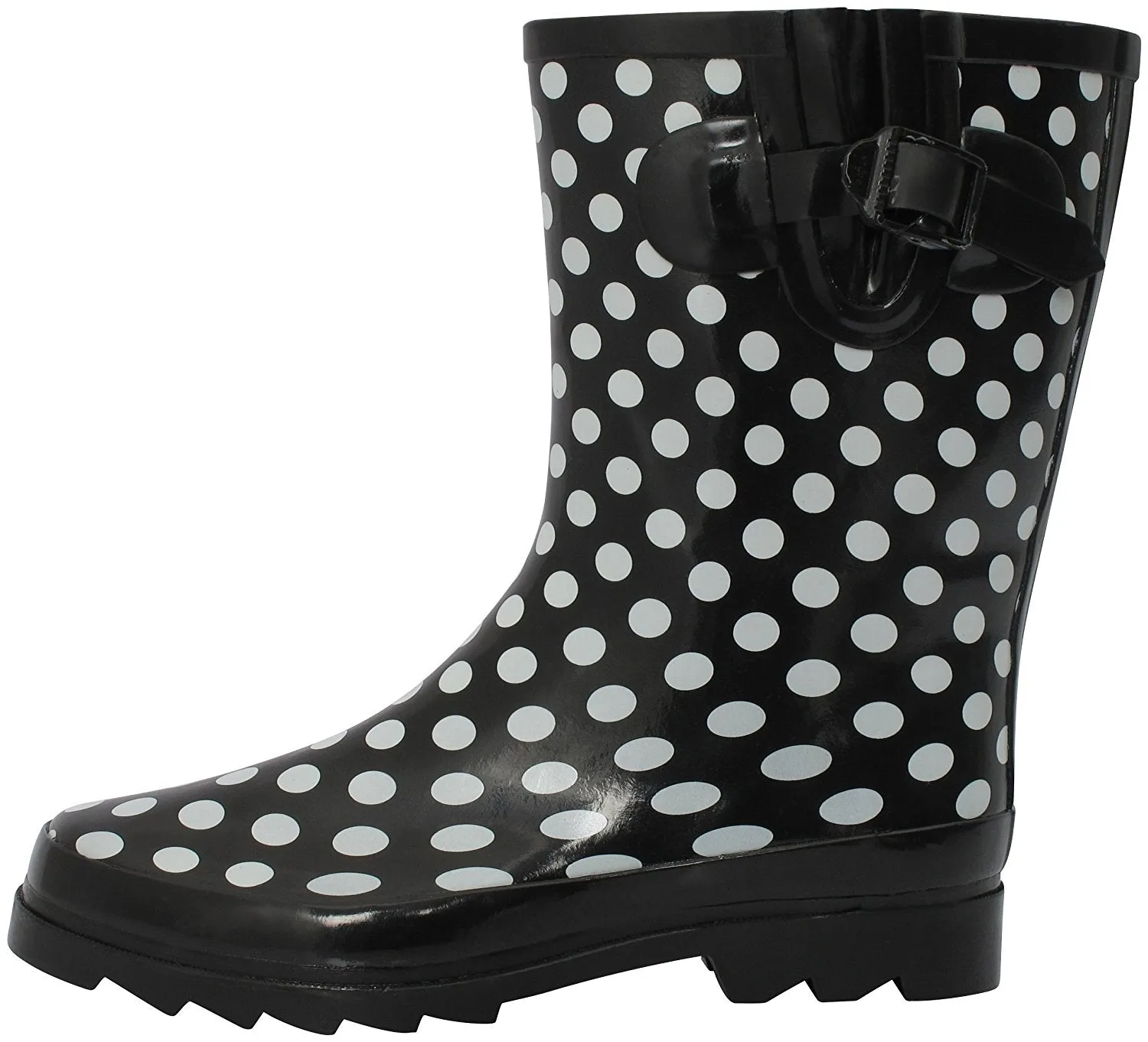 New Women's Mid-Calf Rubber Rain Boots
