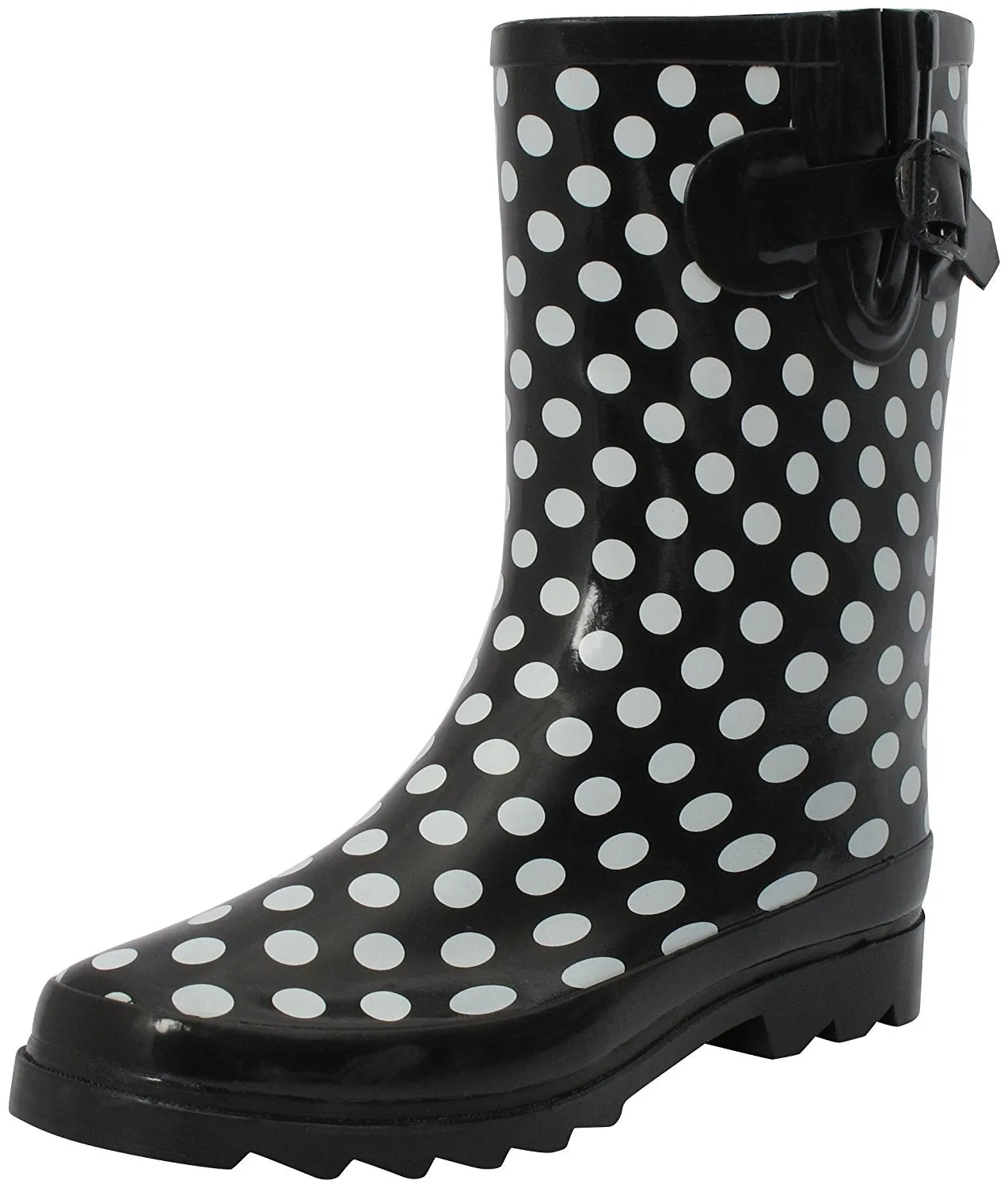 New Women's Mid-Calf Rubber Rain Boots