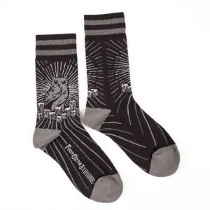 Night Owl Unisex Crew Socks
