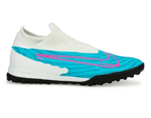 Nike Men's Phantom GX Academy DF TF Baltic Blue/Pink Blast