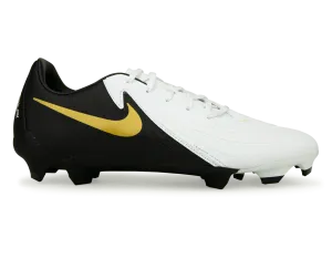 Nike Men's Phantom GX II Academy FG/MG White/Black/Gold