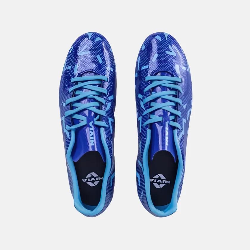 Nivia Encounter 10.0 Kids Football Shoes-Royal Blue