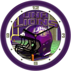 North Alabama Wall Clock - Football Helmet North Alabama Wall Clock - Football Helmet