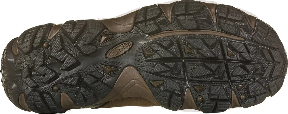 'Oboz' Men's Livingston Low Slip On - Walnut (Wide)