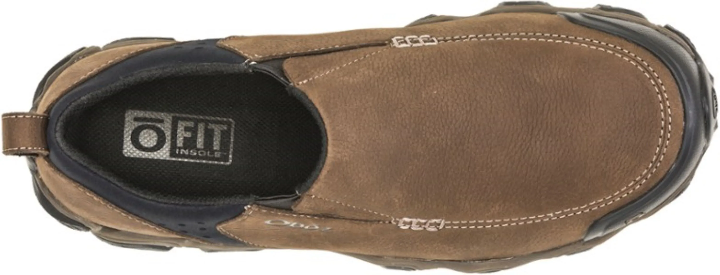'Oboz' Men's Livingston Low Slip On - Walnut (Wide)