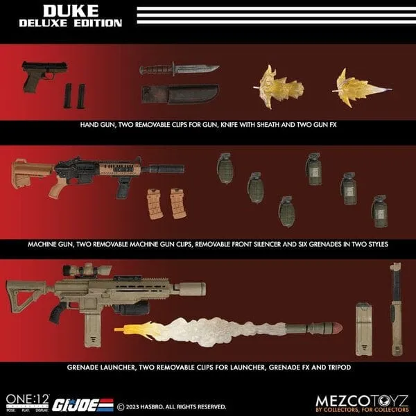 One:12 Collective G.I. Joe Duke Deluxe Edition Action Figure